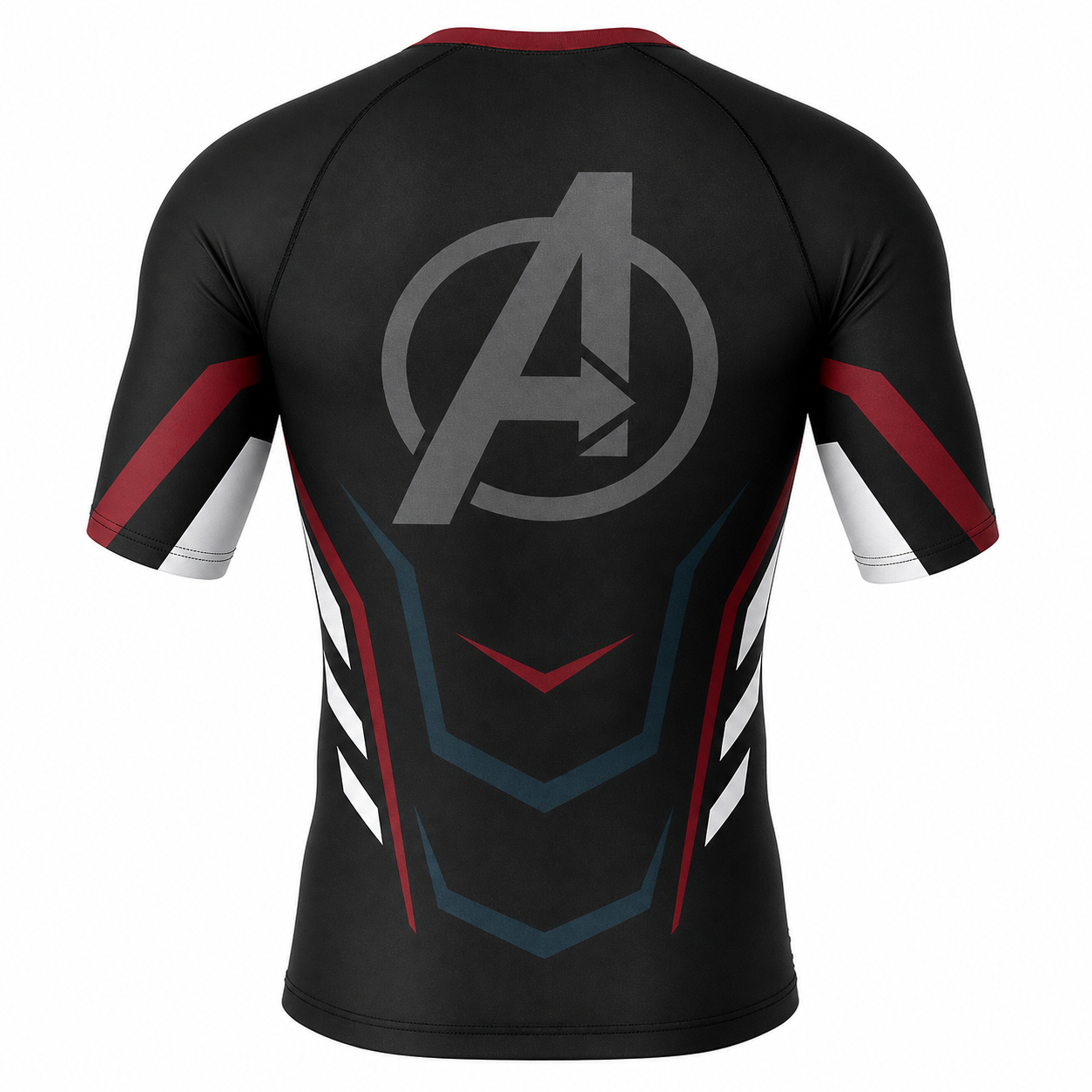 Endgame Black Brown Short Sleeve Compression Shirt