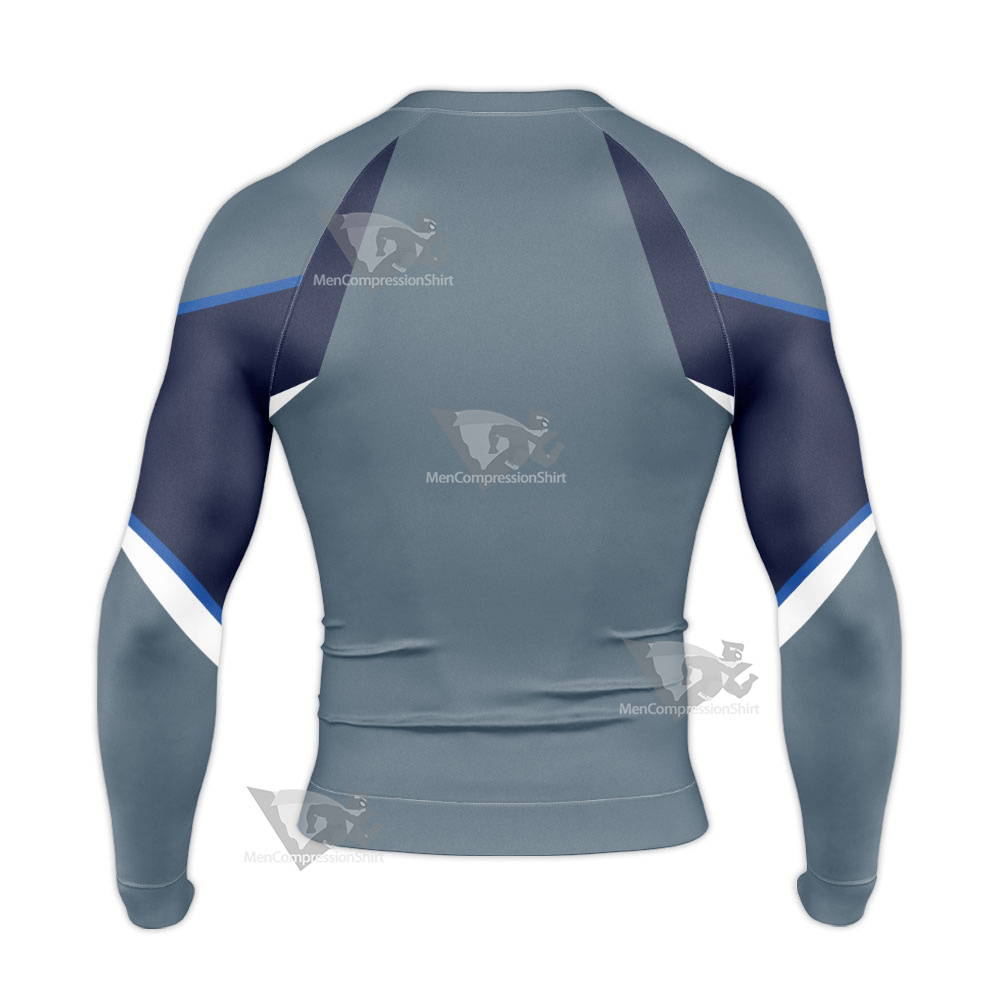 Avengers Quicksilver Long Sleeve Compression Shirt