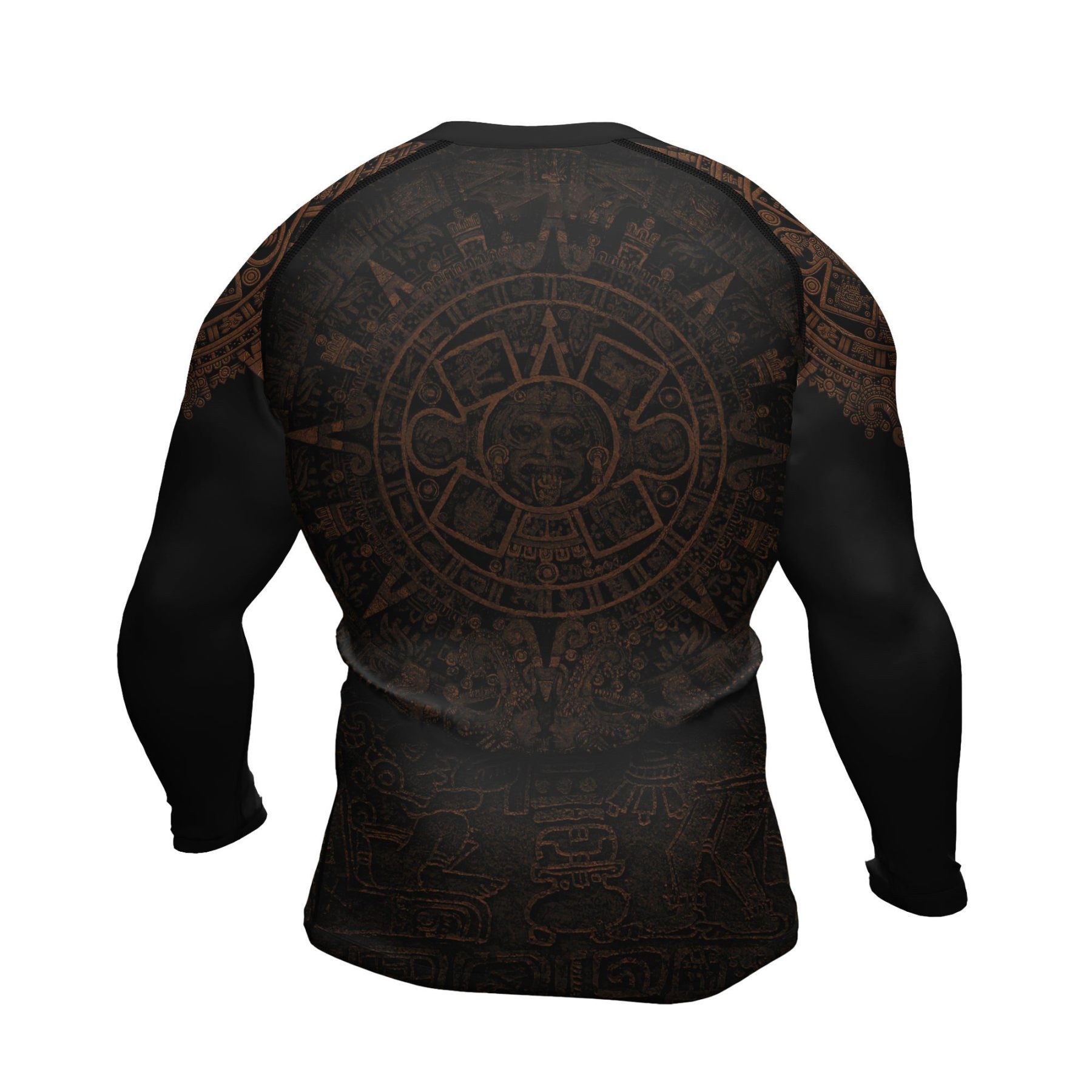 Aztec Headman Mens Long Sleeve Compression Shirt