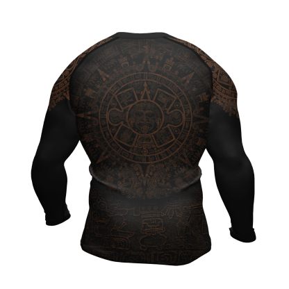 Aztec Headman Mens Long Sleeve Compression Shirt