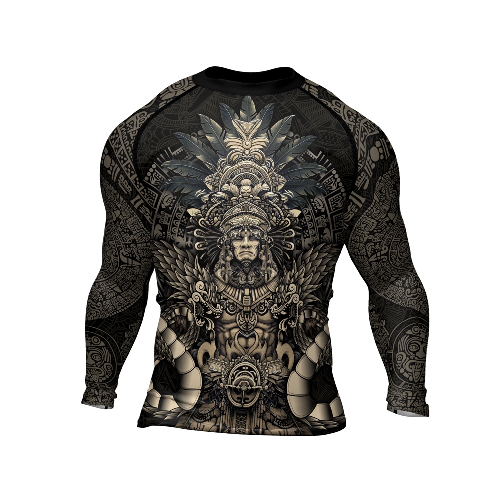 Aztec High Chief Mens Long Sleeve Compression Shirt