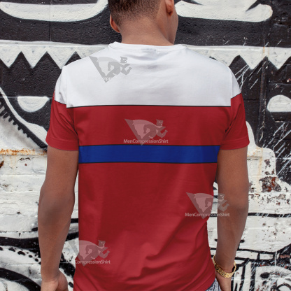 B Daman Riki Ryugasaki Red Cosplay T-Shirt