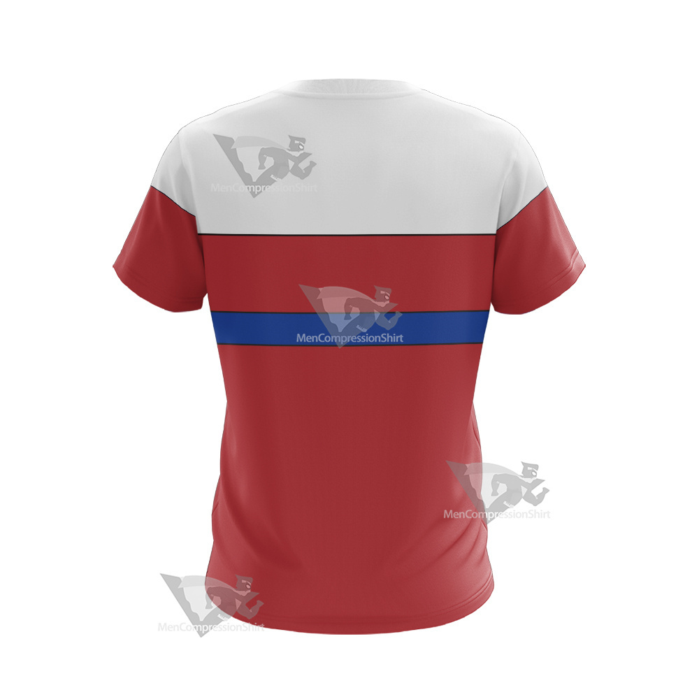 B Daman Riki Ryugasaki Red Cosplay T-Shirt