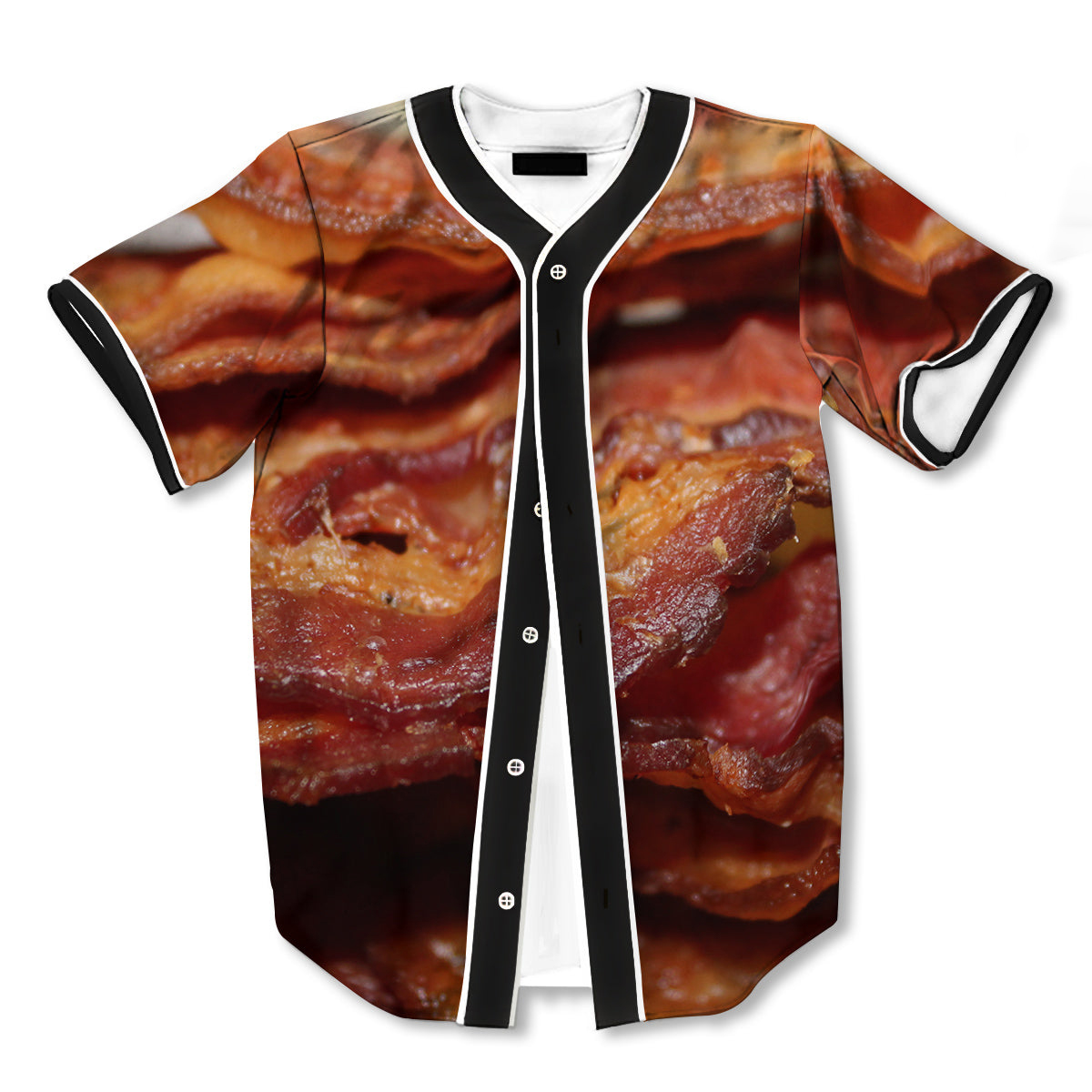 Bacon Crispy 3d Print Full Size Baseball Jerseys