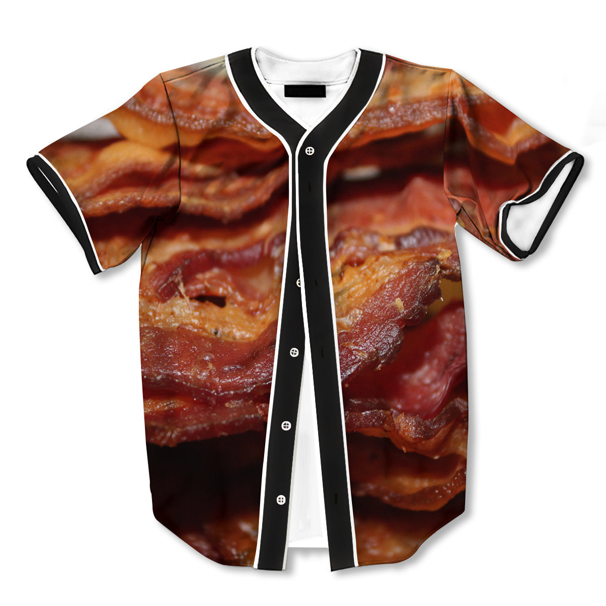 Bacon Crispy 3d Print Full Size Baseball Jerseys