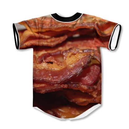 Bacon Crispy 3d Print Full Size Baseball Jerseys