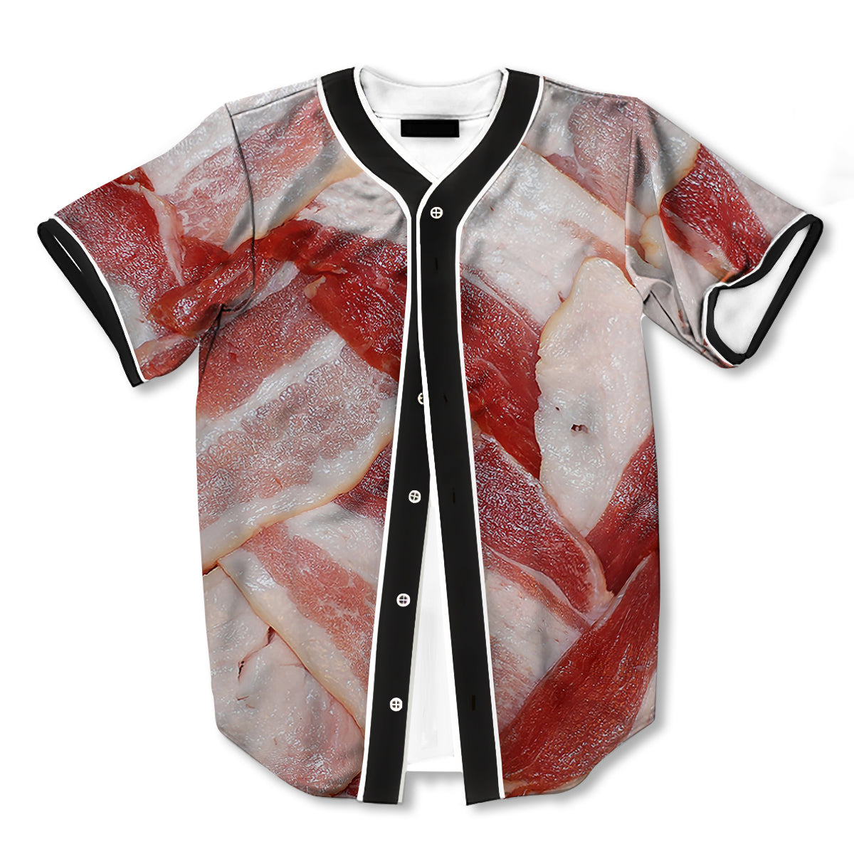 Bacon Weaving 3d Print Full Size Baseball Jerseys