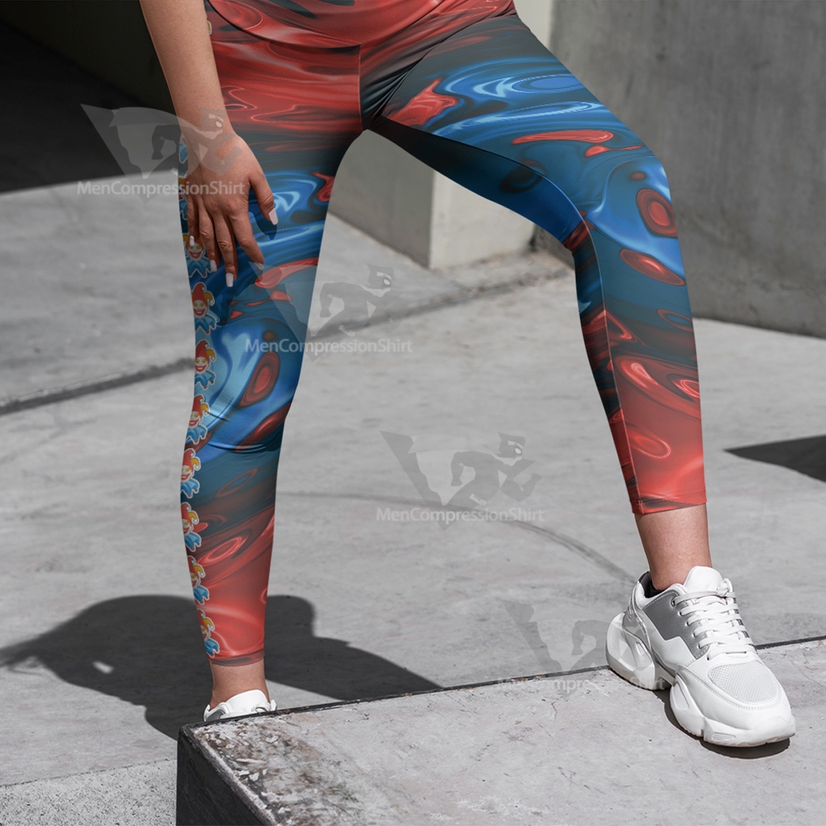 Balatro Classic Background Joker Women Compression Legging-MensCompressionShirt