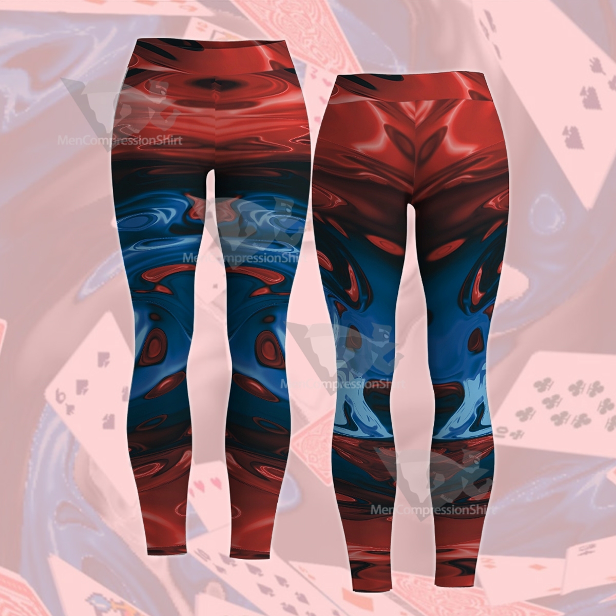 Balatro Classic Background Women Compression Legging-MensCompressionShirt