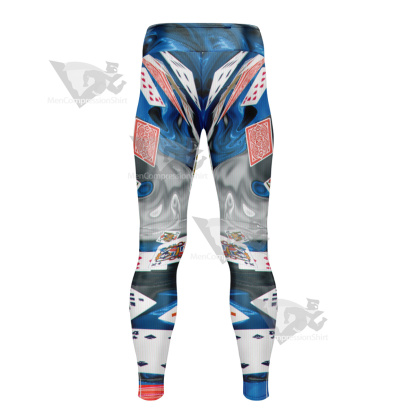 Balatro Joker Playing Cards Men Compression Legging