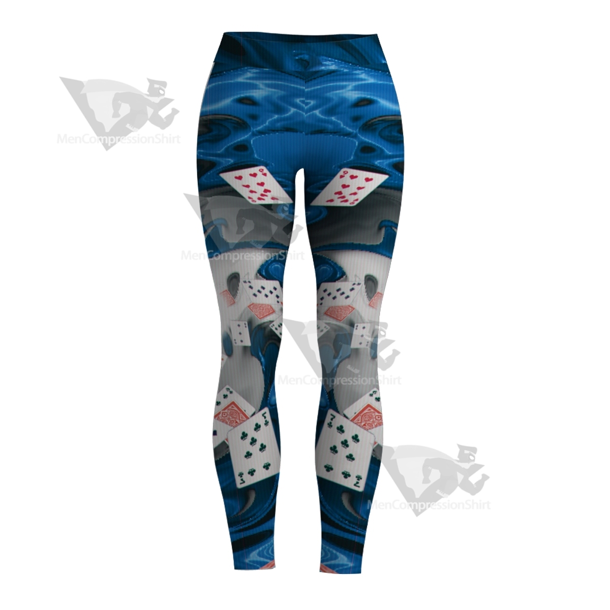 Balatro Joker Playing Cards Women Compression Legging-MensCompressionShirt
