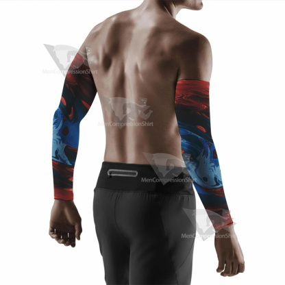 Balatro Swirl Background Compression Arm Sleeve