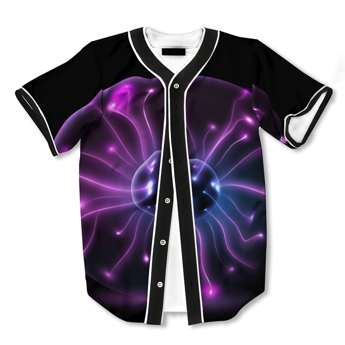 Ball Plasma 3d Print Full Size Baseball Jerseys