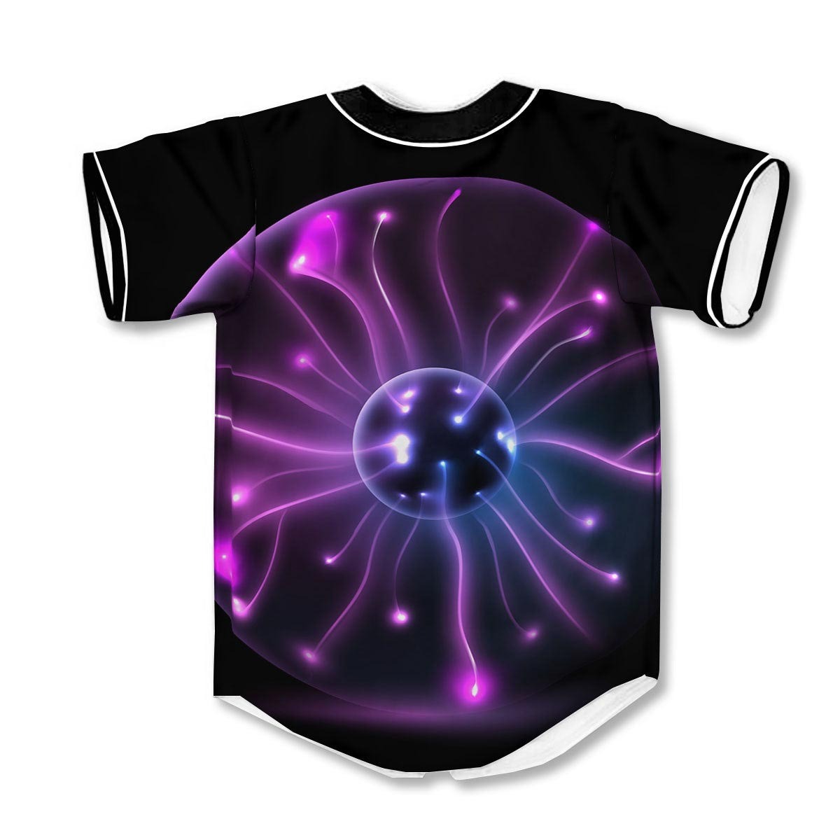 Ball Plasma 3d Print Full Size Baseball Jerseys
