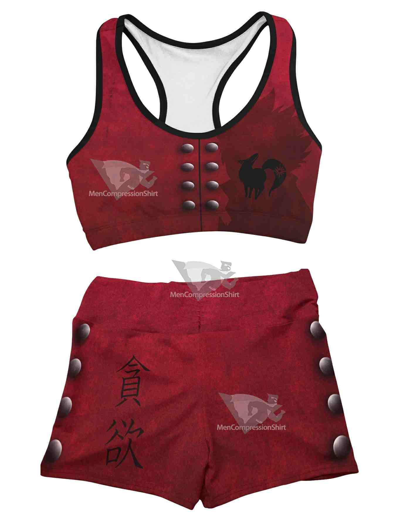 Ban Fox Women Compression Active Wear Set