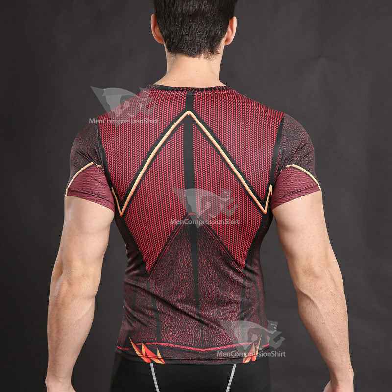 Barry Allen Man Compression Shirt