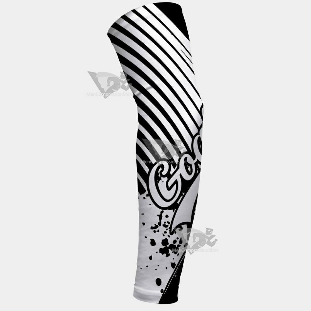 Baseball Goat Black And White Kids Arm Sleeve