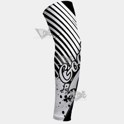 Baseball Goat Black And White Kids Arm Sleeve