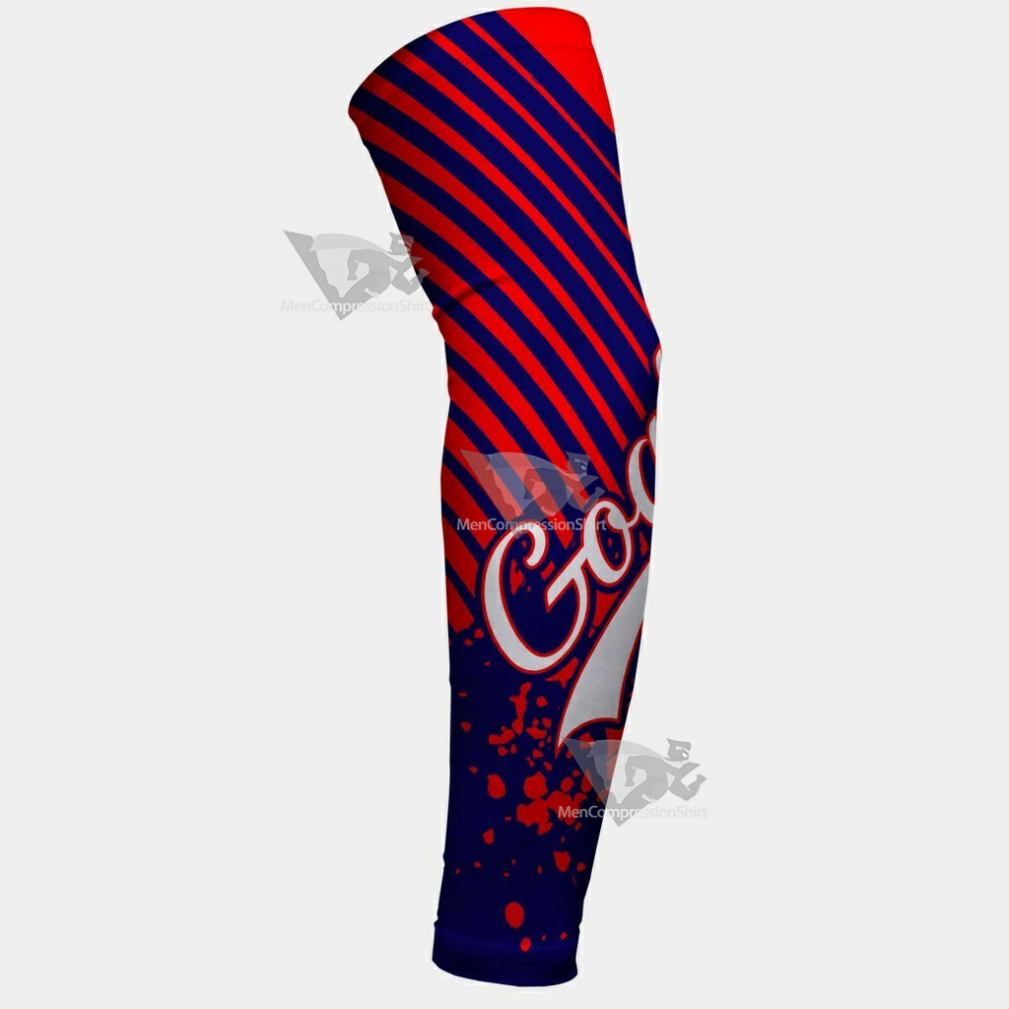 Baseball Goat Red And Navy Kids Arm Sleeve