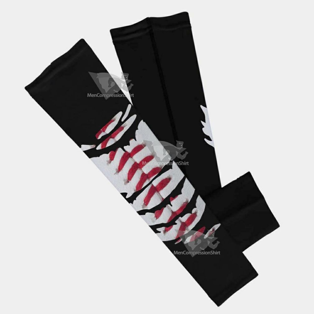 Baseball Ripped Kids Arm Sleeve