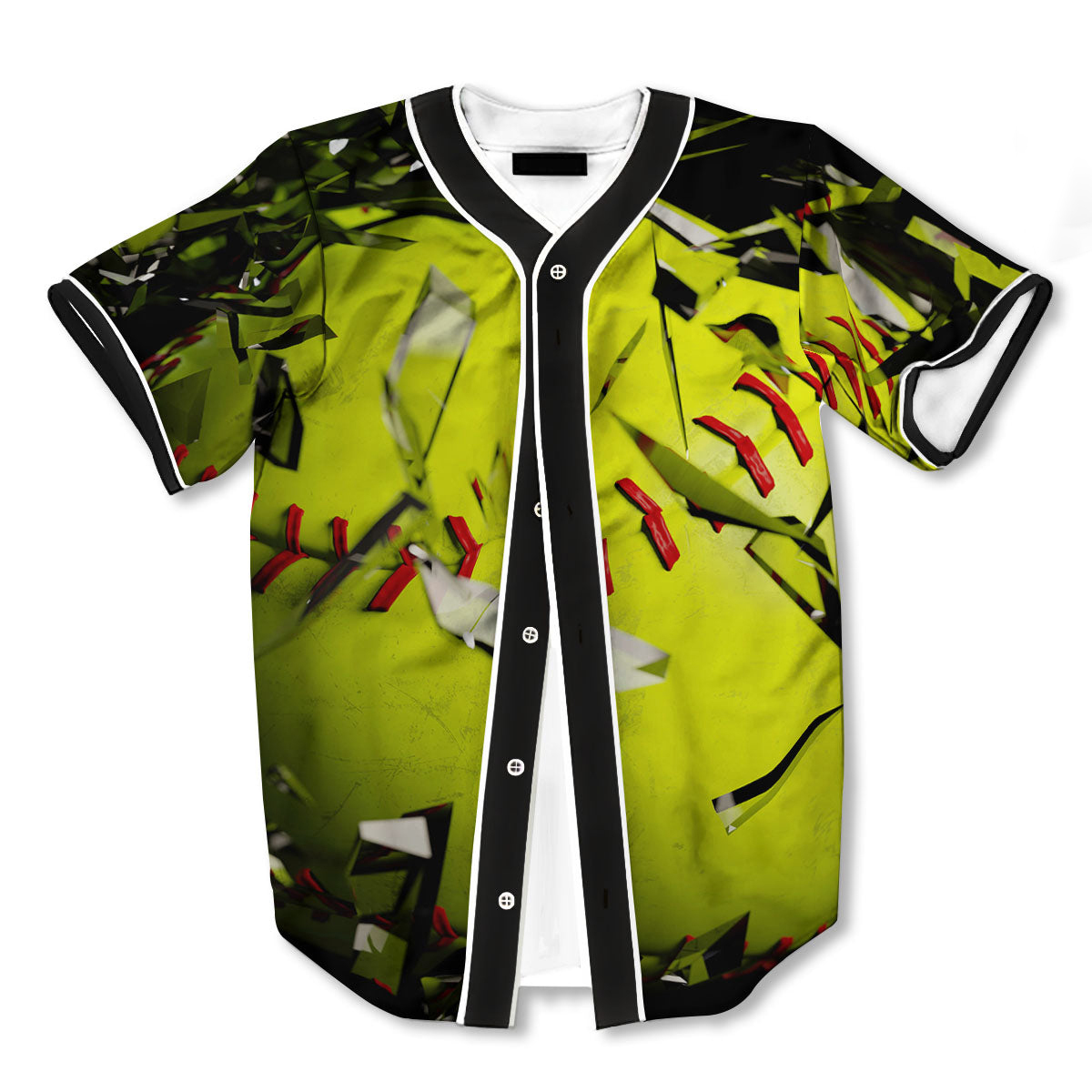 Baseballs 3d Print Full Size Baseball Jerseys