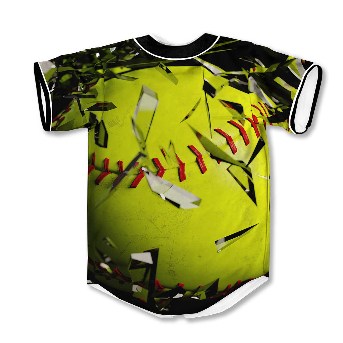 Baseballs 3d Print Full Size Baseball Jerseys
