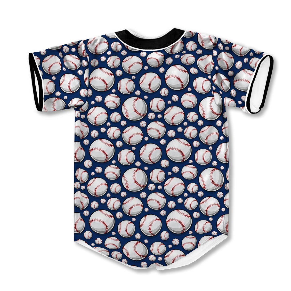 Baseballs 3d Print Full Size Pattern Baseball Jerseys