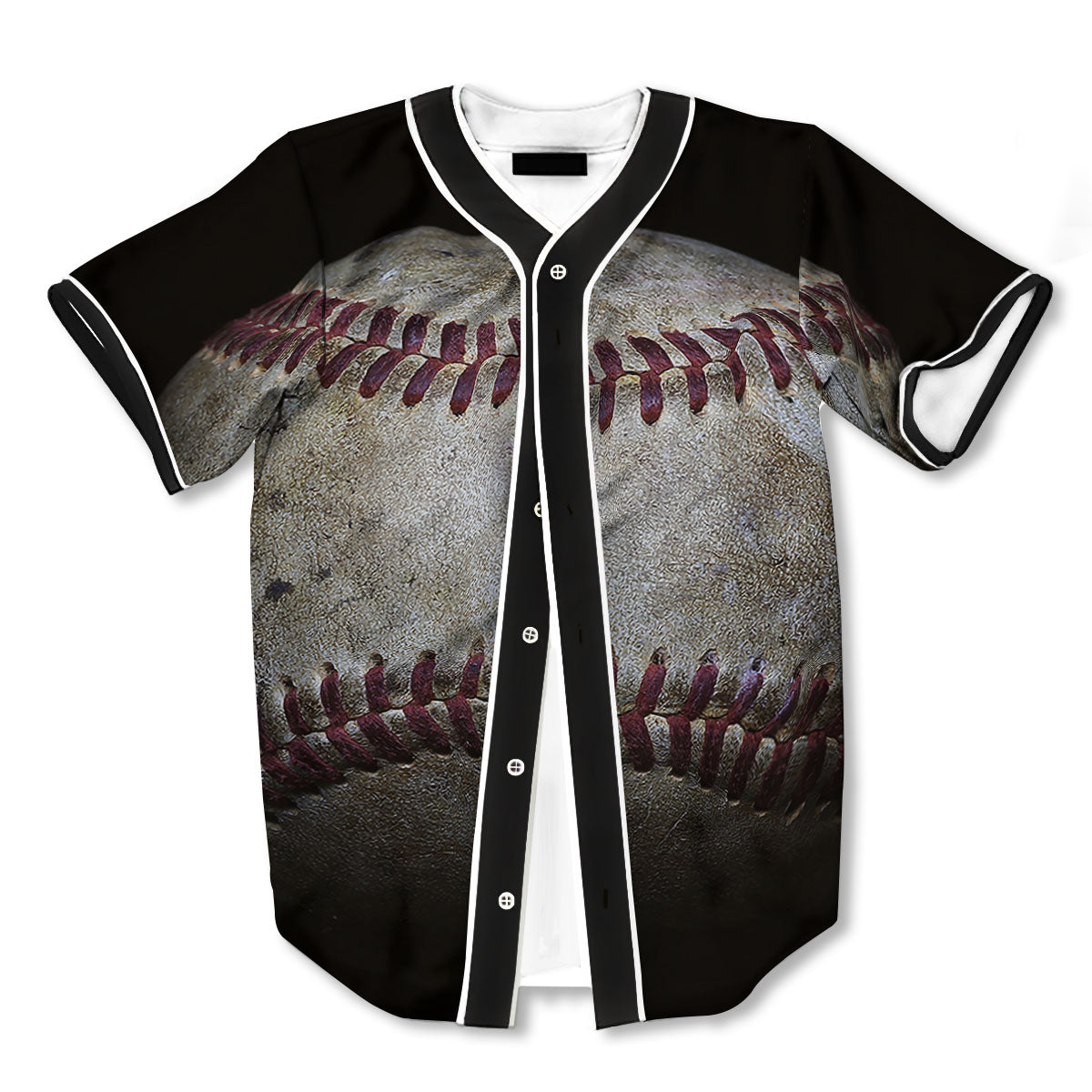 Baseballs Grunge 3d Print Full Size Baseball Jerseys
