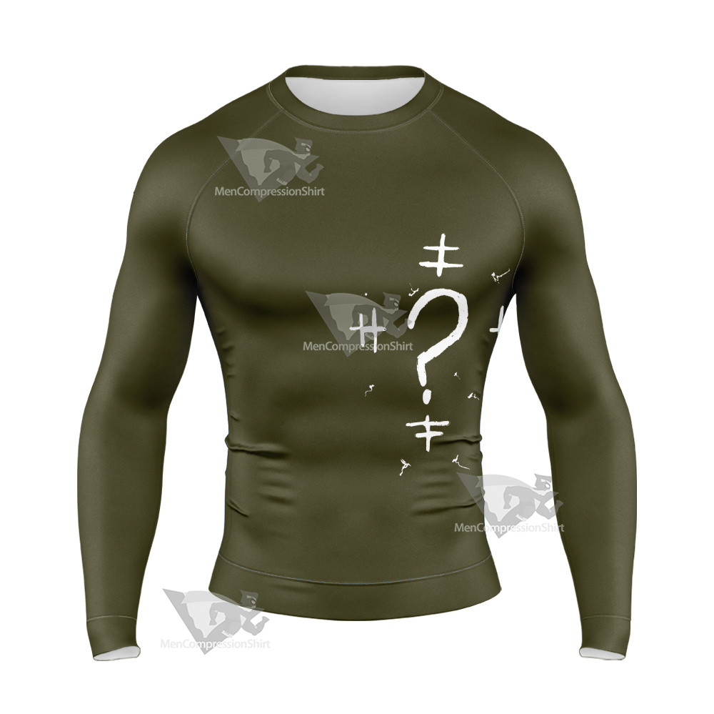 Batman 2022 Riddler Long Sleeve Compression Shirt – MensCompressionShirt