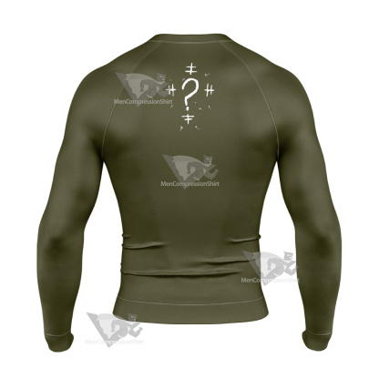 Batman 2022 Riddler Long Sleeve Compression Shirt