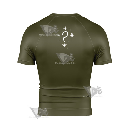 Batman 2022 Riddler Short Sleeve Compression Shirt