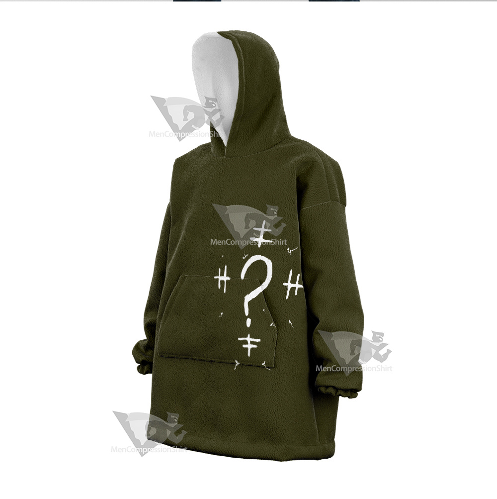 Batman 2022 Riddler Snug Blanket Hoodie