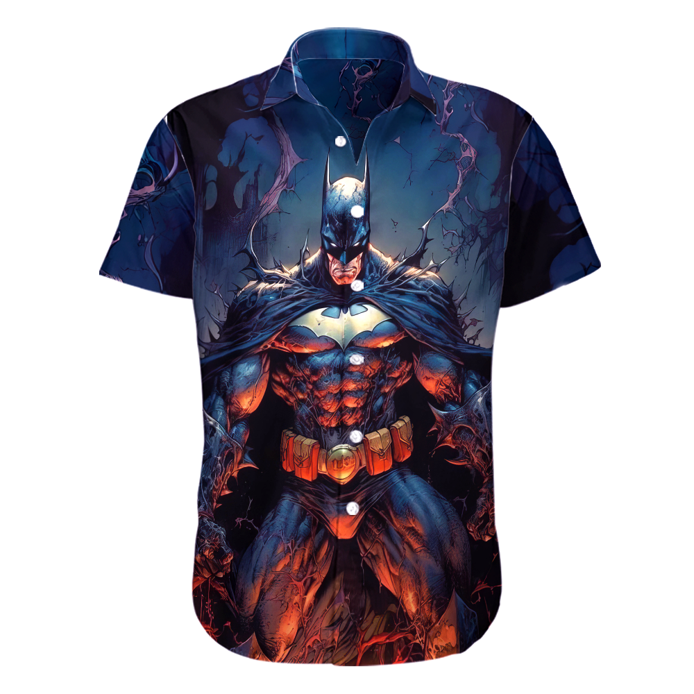 Batman 3d Printed Hawaiian Shirt For Iconic Street Style