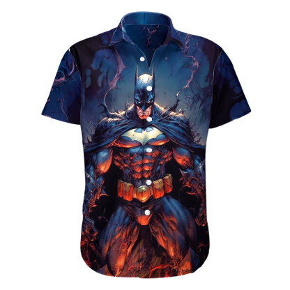 Batman 3d Printed Hawaiian Shirt For Iconic Street Style