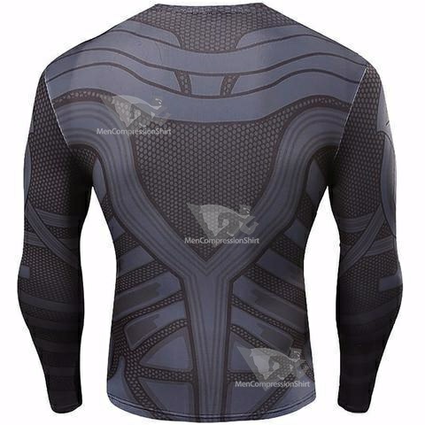 Batman Animated Long Sleeve Compression Rash Guard