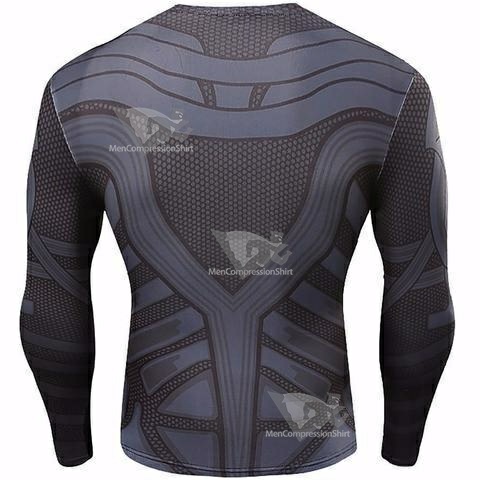Batman Animated Long Sleeve Compression Rash Guard