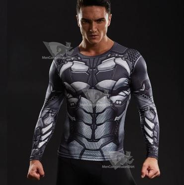 Batman Bat-Bot Long Sleeve Compression Rashguard