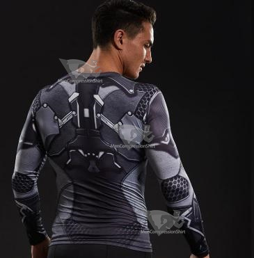 Batman Bat-Bot Long Sleeve Compression Rashguard