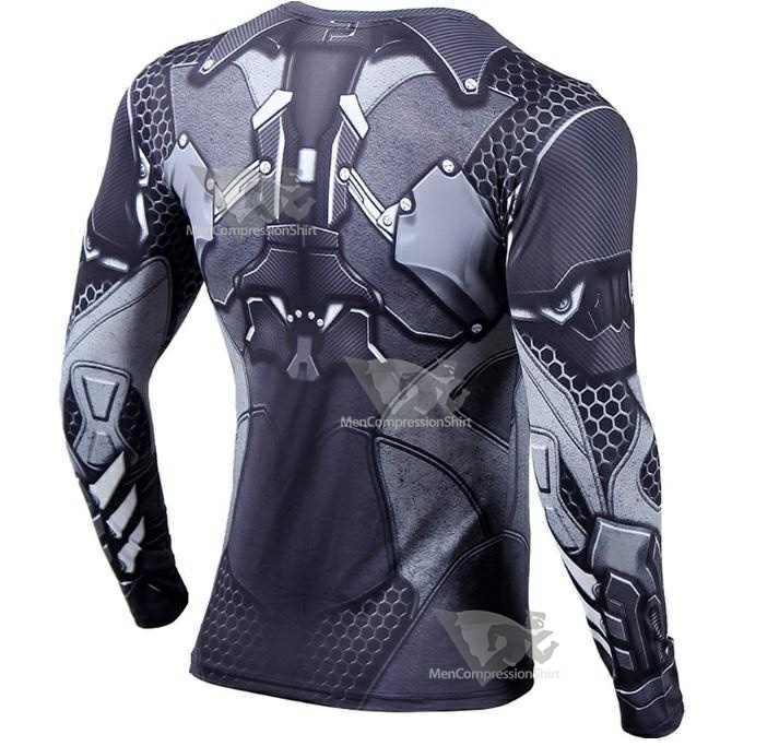 Batman Bat-Bot Long Sleeve Compression Rashguard