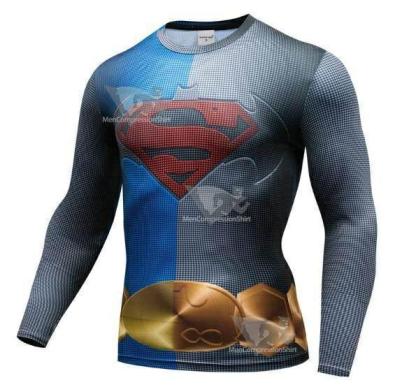 Batman Batman Vs Superman Premium Dri-Fit Long Sleeve Rash Guard