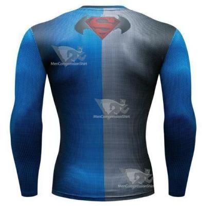 Batman Batman Vs Superman Premium Dri-Fit Long Sleeve Rash Guard