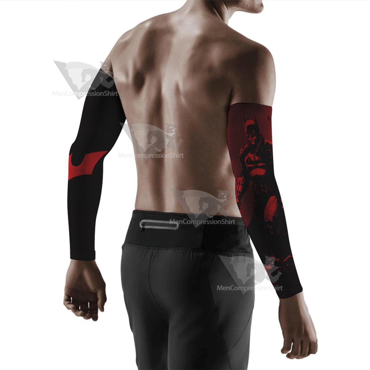Batman Beyond Black Compression Arm Sleeve