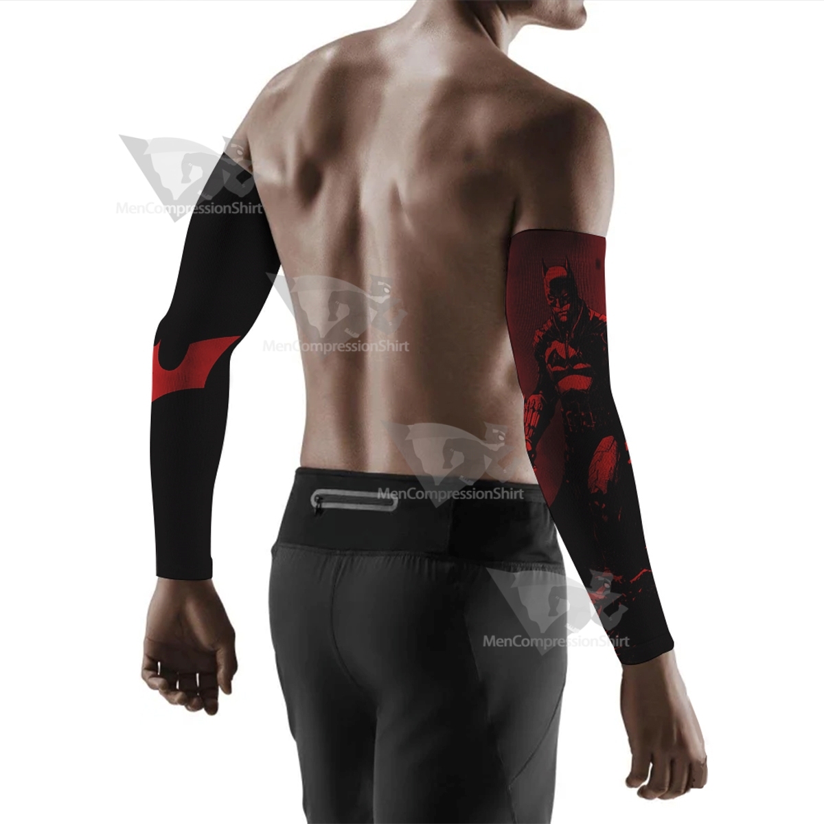 Batman Beyond Black Compression Arm Sleeve