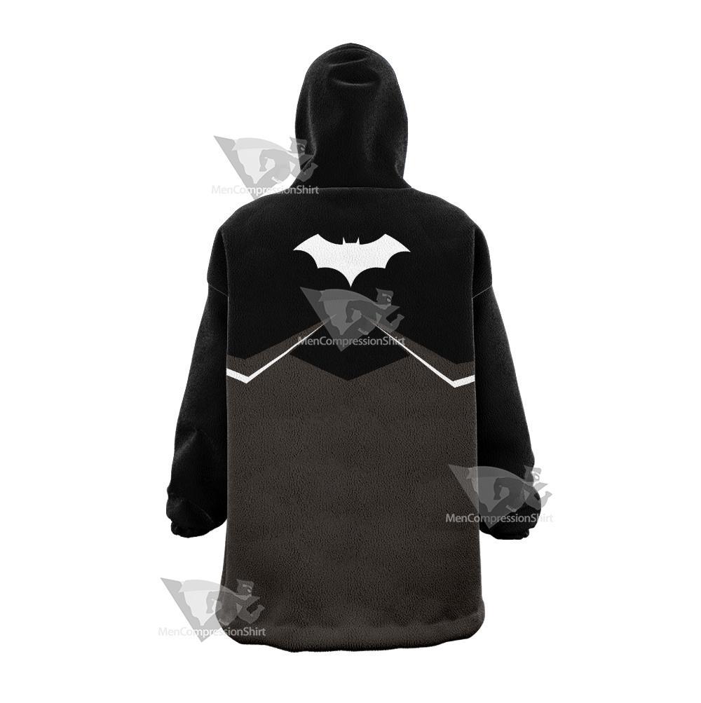 Dc Batman Black Cosplay Snug Oversized Blanket Hoodie
