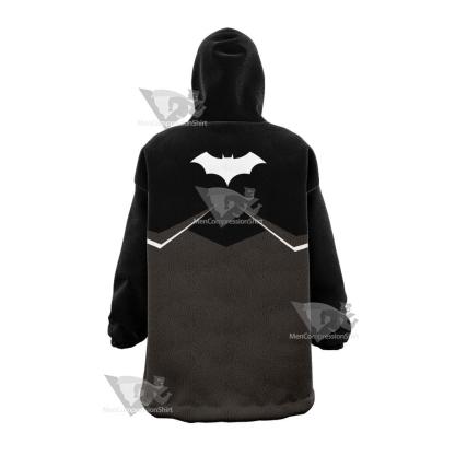 Dc Batman Black Cosplay Snug Oversized Blanket Hoodie