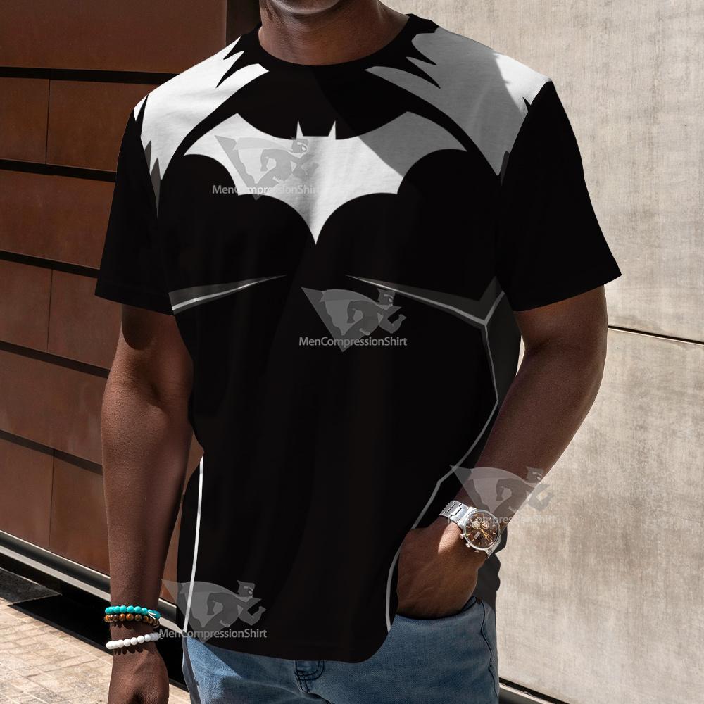 Dc Batman Black Cosplay T-Shirt