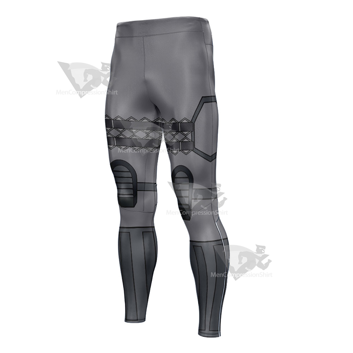Batman Grey Mens Compression Legging