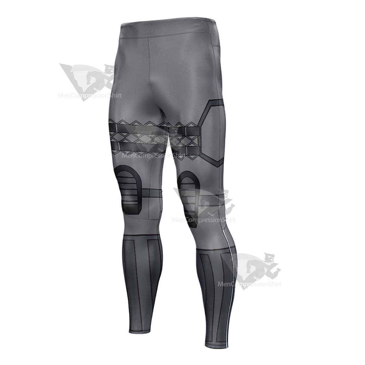 Batman Grey Mens Compression Legging