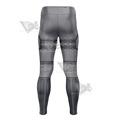 Batman Grey Mens Compression Legging
