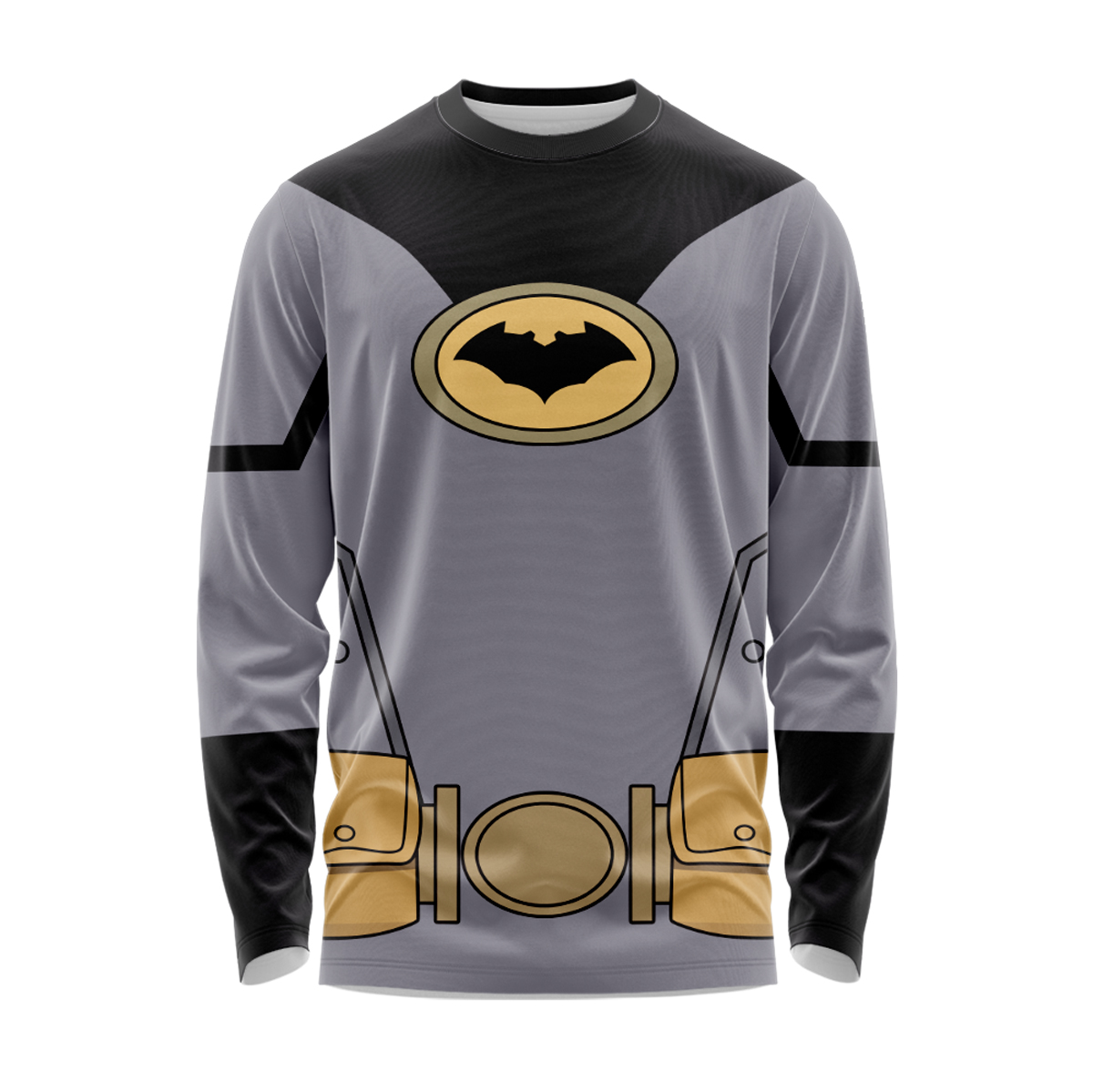 Batman Hero Anti Hero Style Long Sleeve Shirt – MensCompressionShirt